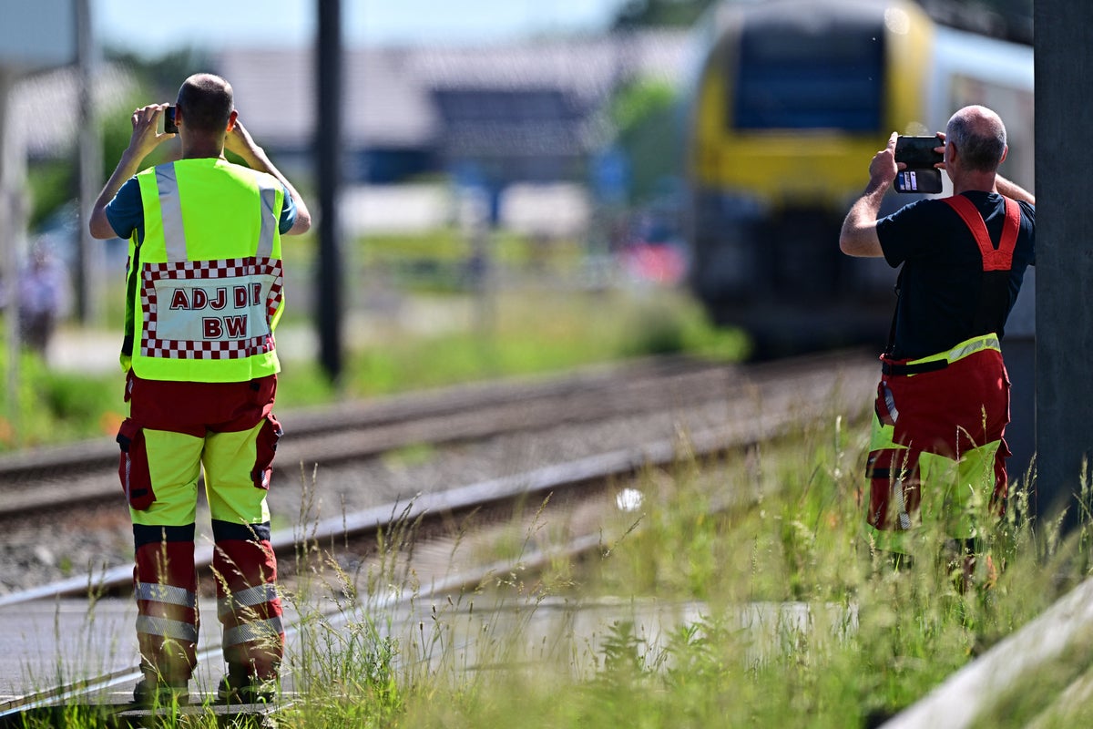 Teenagers killed as train and school bus collide in Belgium
