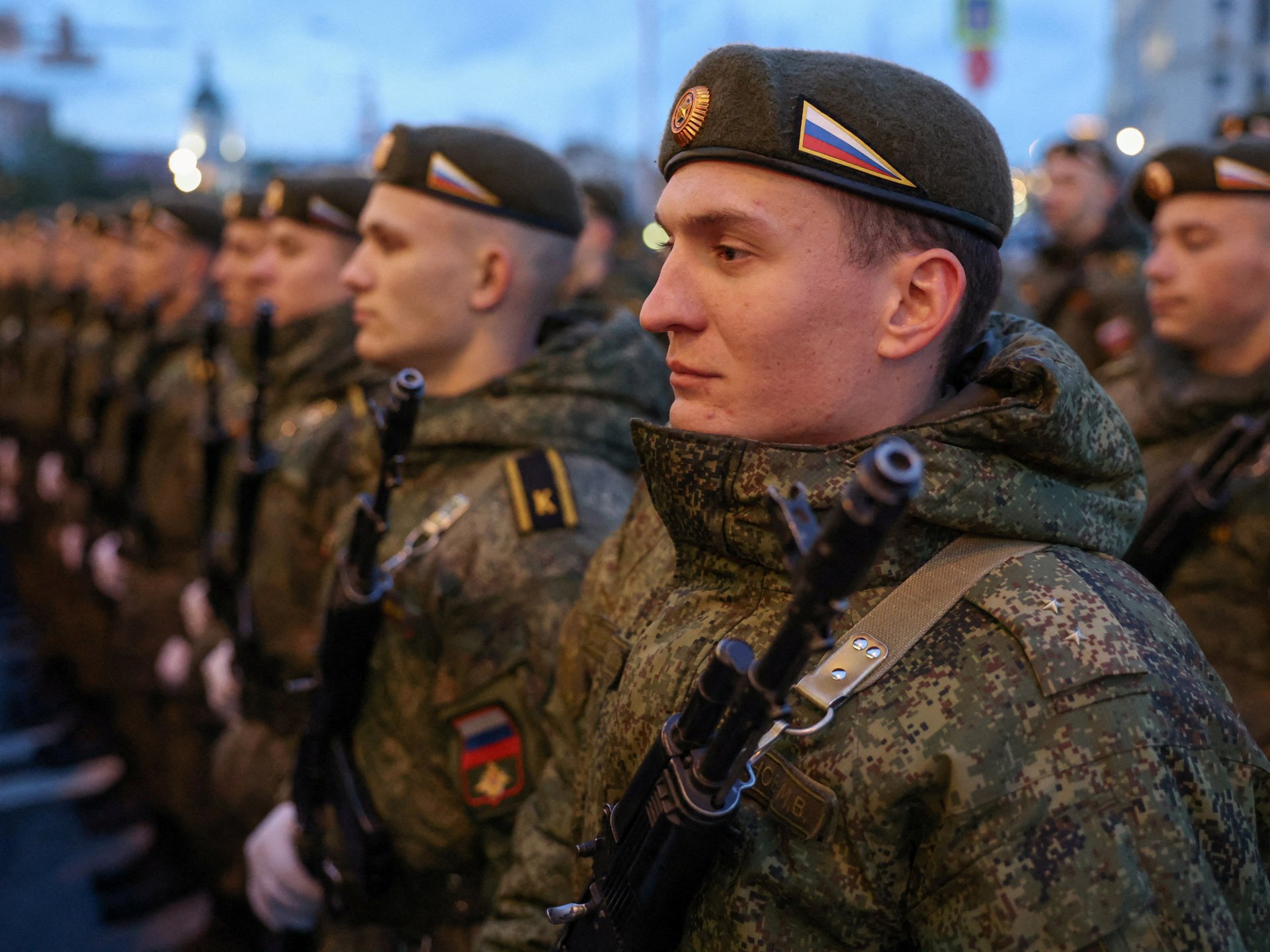 Amid Ukraine’s daring assaults, Russia scales back Victory Day celebrations